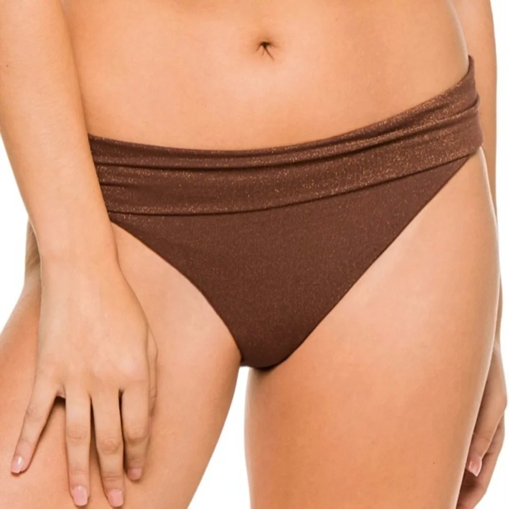 MaxSwim Sydney Shimmer Hipster Bottom NWT
